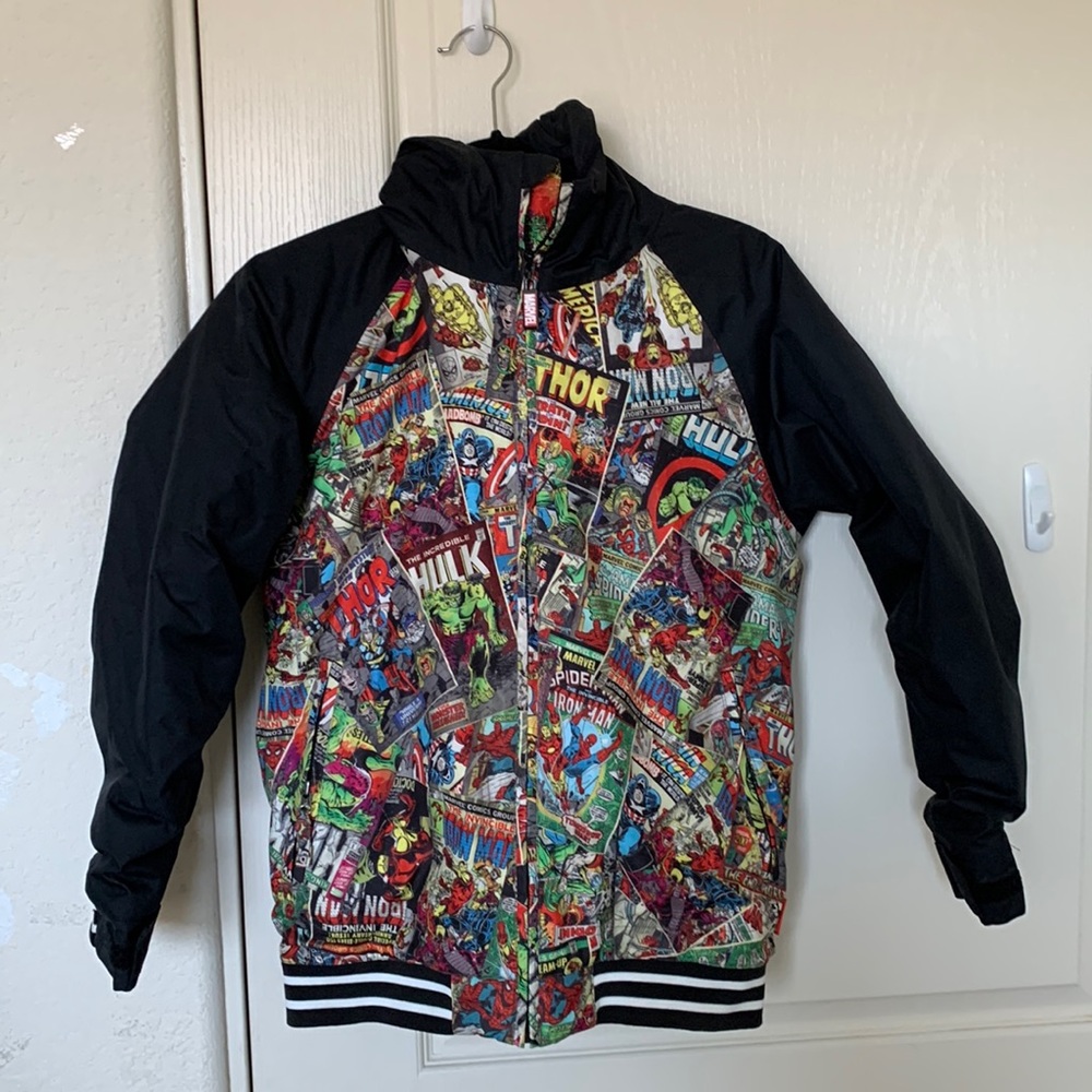 BOY MARVEL Comics Zip Up!!!